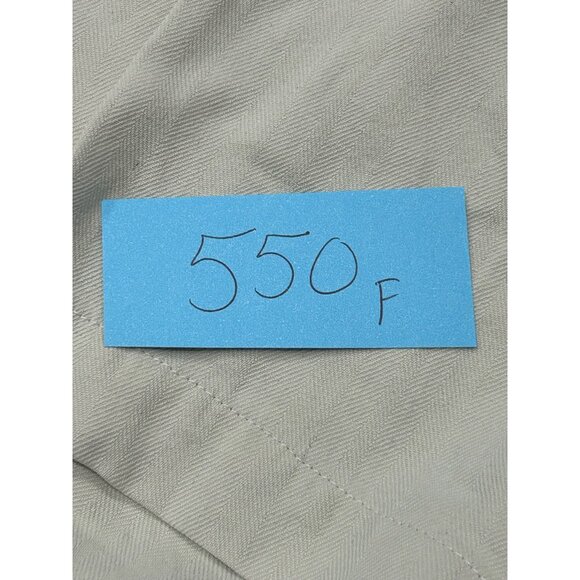 Haggar Mens Pleated Ivory Silk Shorts Size 38 With Pockets - Picture 7 of 8